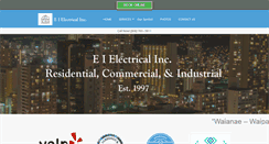 Desktop Screenshot of eielectrical.com