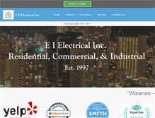 Tablet Screenshot of eielectrical.com